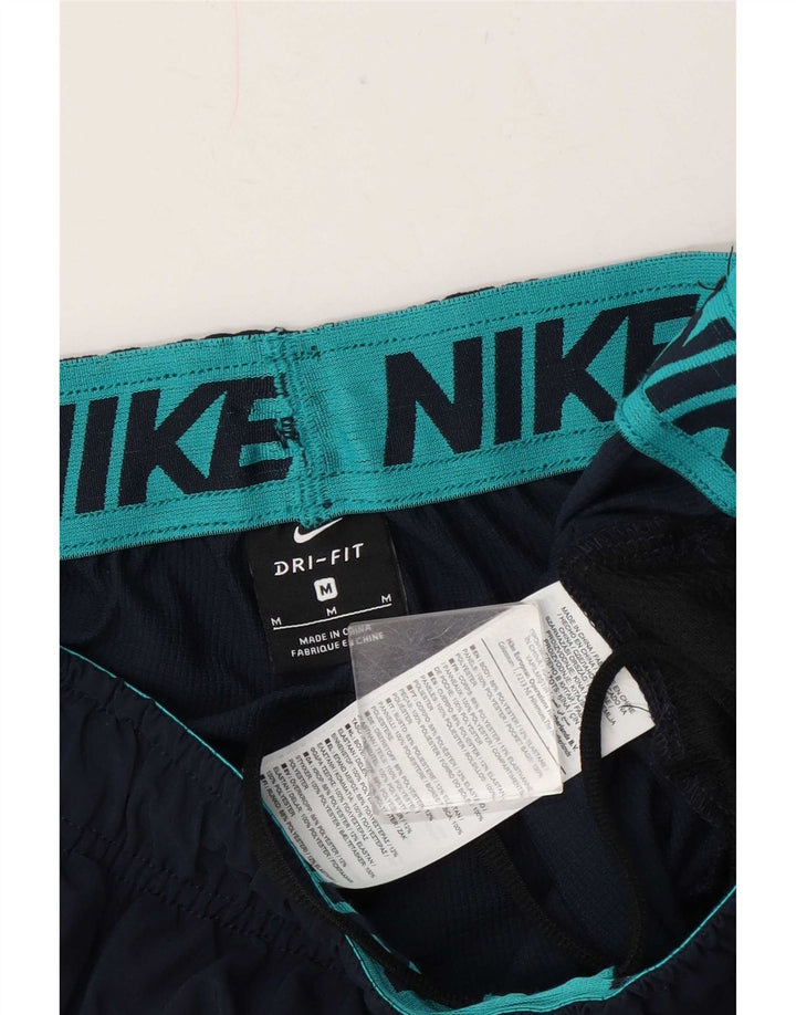 Pantaloni da tuta con grafica Nike da uomo, pantaloni da jogging, medio, blu navy, in poliestere
