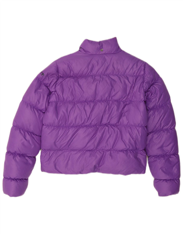 Woolrich Girls Padded Jacket 11-12 Years Purple Nylon