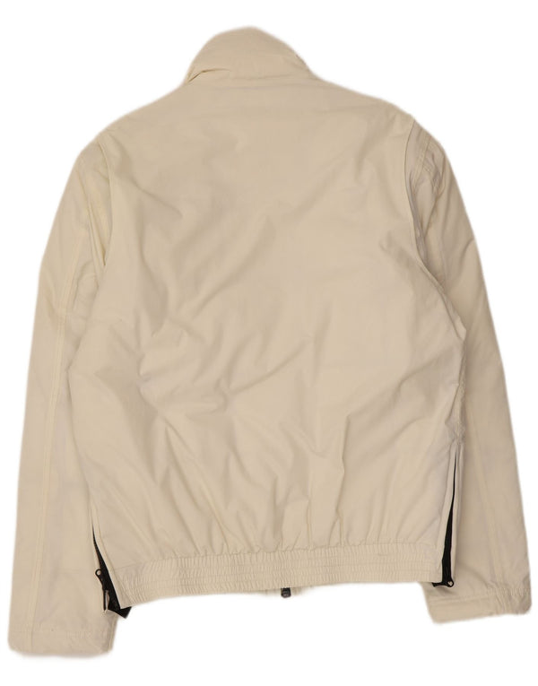 Jaqueta acolchoada militar masculina North Sails Sailmakers UK 40 grande branca