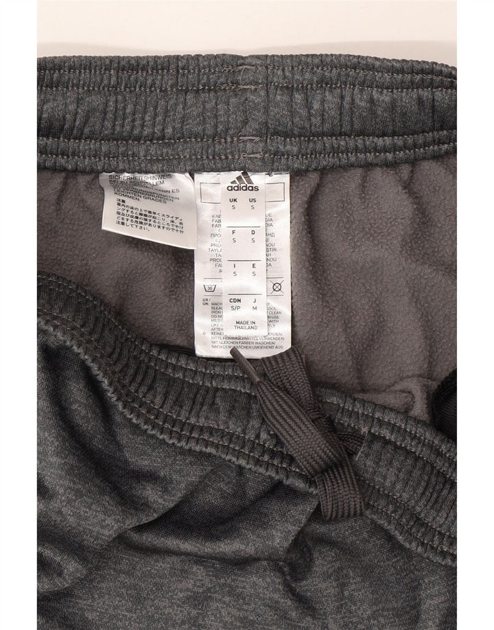 Adidas Mens Tracksuit Trousers Small Grey Polyester