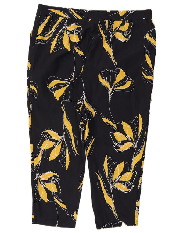 Marks & Spencer Pantalon court pour femme UK 16 Large W38 L24 Bleu marine
