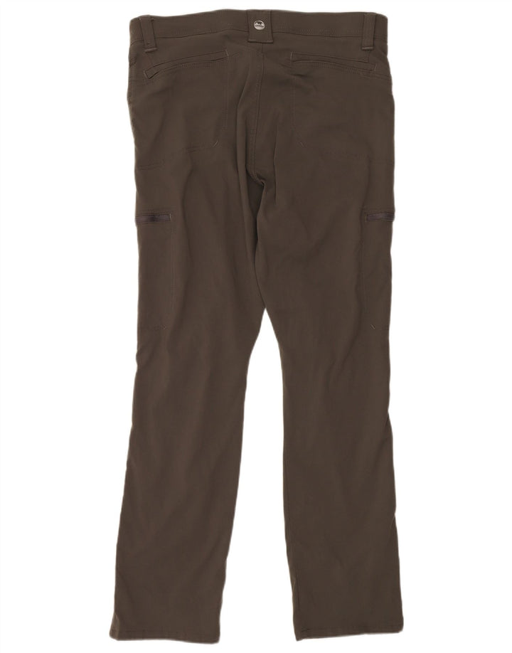 Wrangler Mens Slim Cargo Trousers W36 L30 Grey Nylon