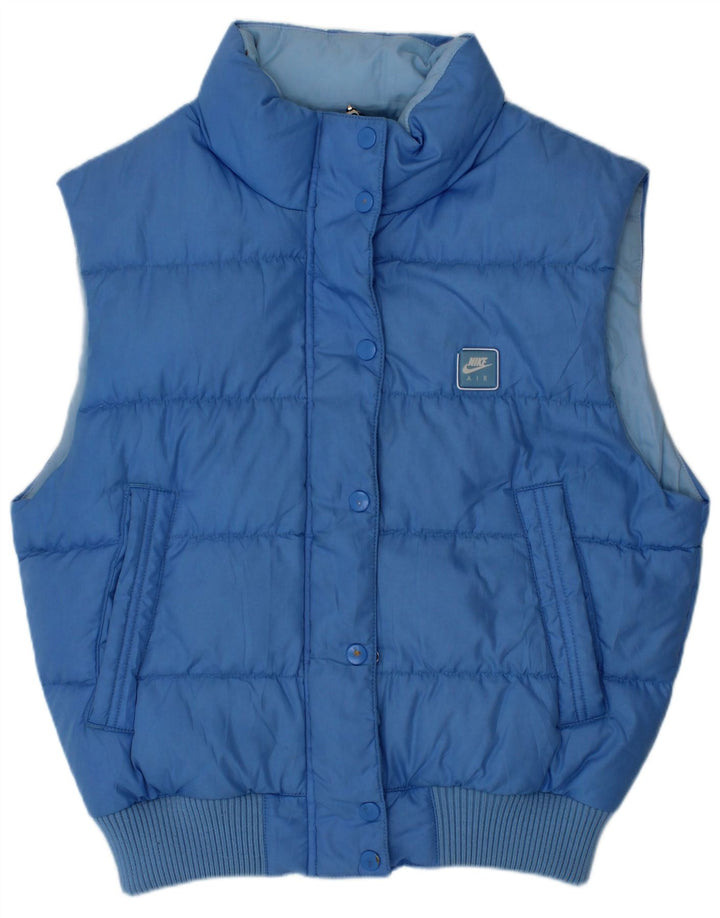 Nike Wattierte Weste für Mädchen, 8–9 Jahre, Größe S, Blau, Polyester
