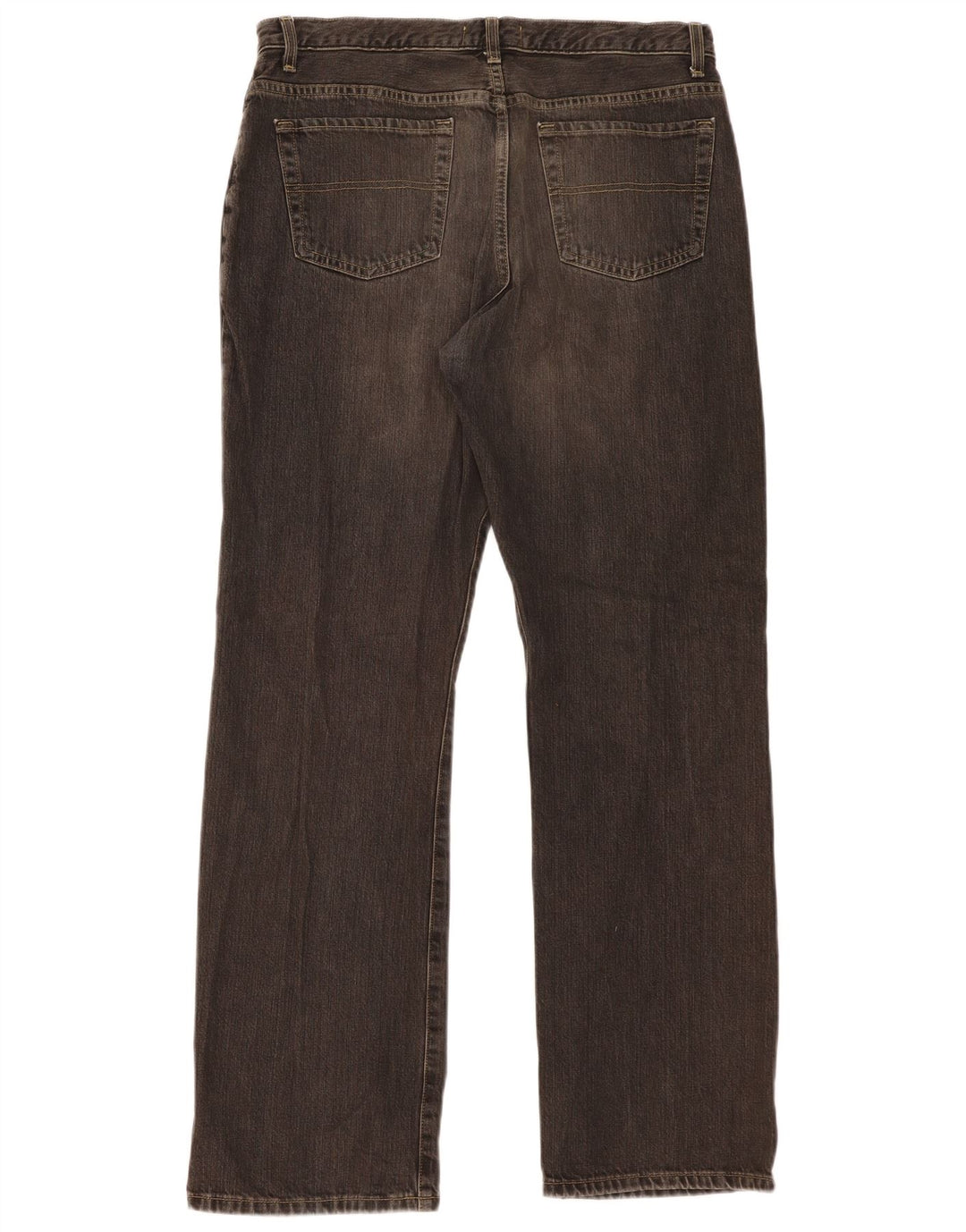 Marks & Spencer Mens Straight Jeans W36 L33 Black Cotton