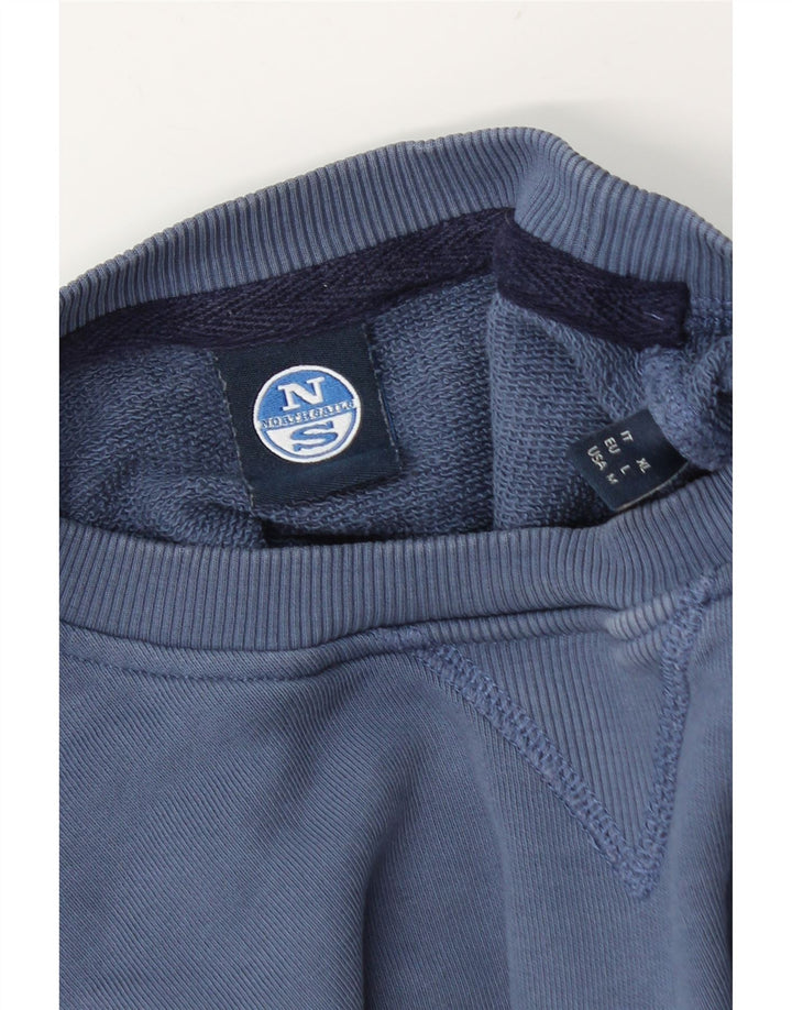 North Sails Mens Sweatshirt Jumper Medium Blue