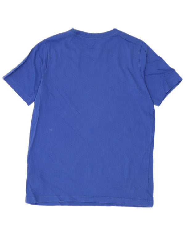 Chłopięcy T-shirt z grafiką Nike 13-14 lat XL, niebieska bawełna