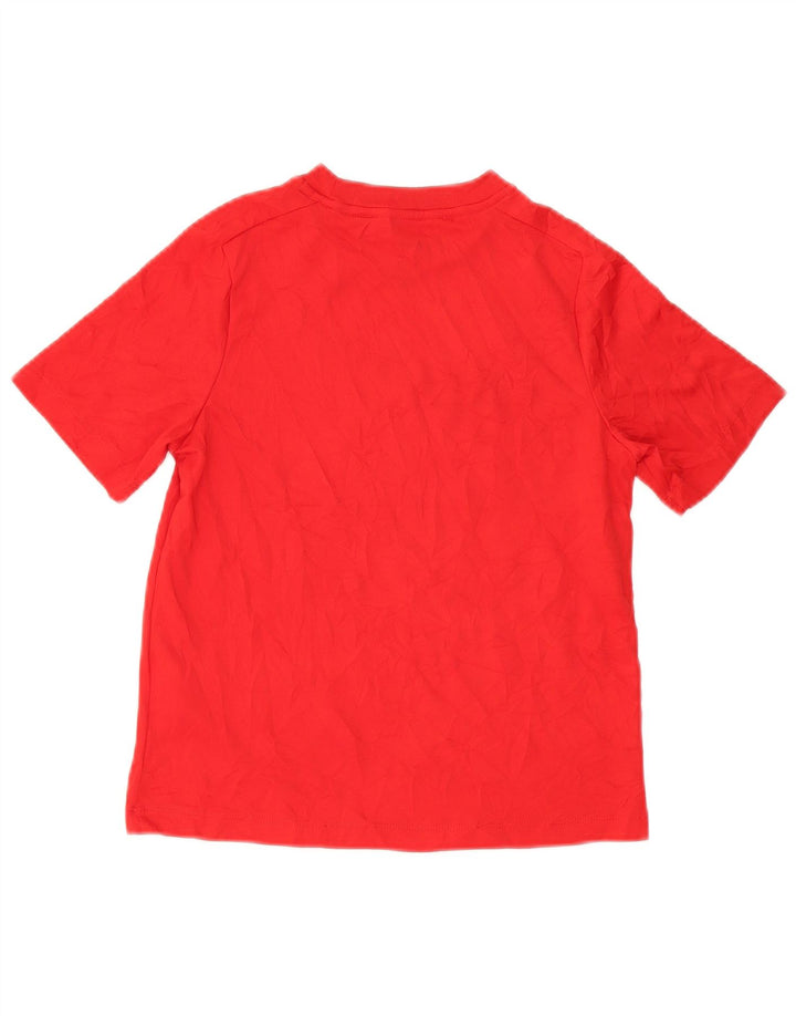 Nike drenge Dri Fit grafisk t-shirt top 10-11 år medium rød polyester