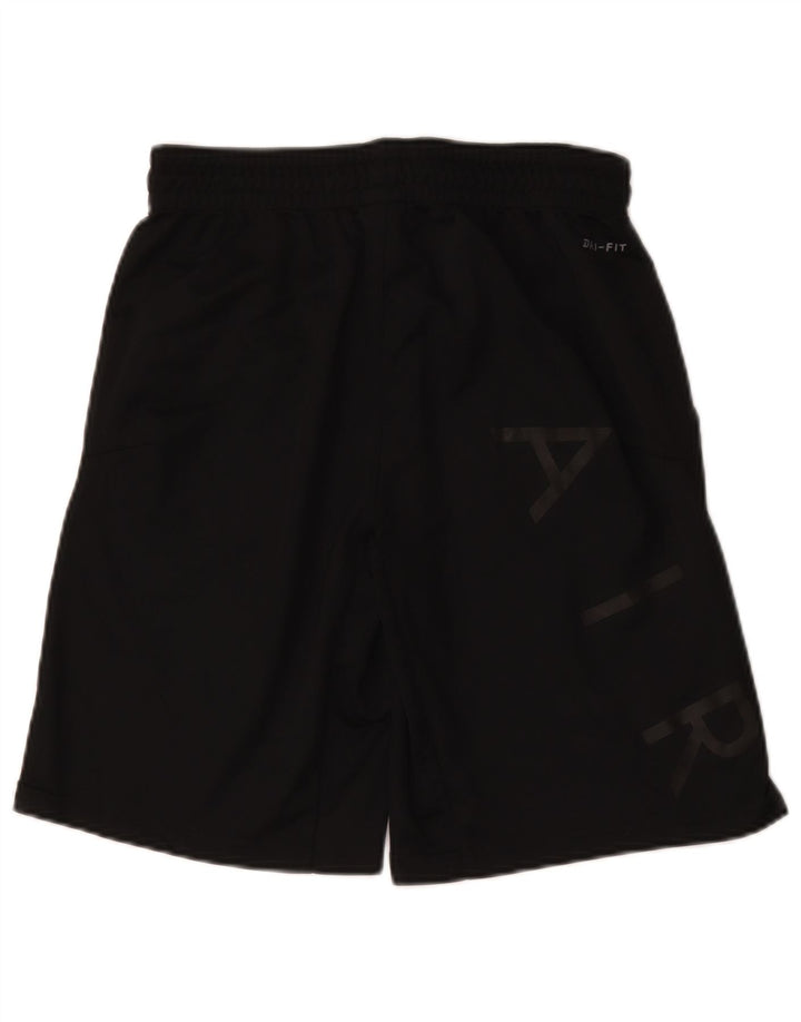 Męskie spodenki sportowe Jordan Dri Fit Graphic, średni czarny poliester