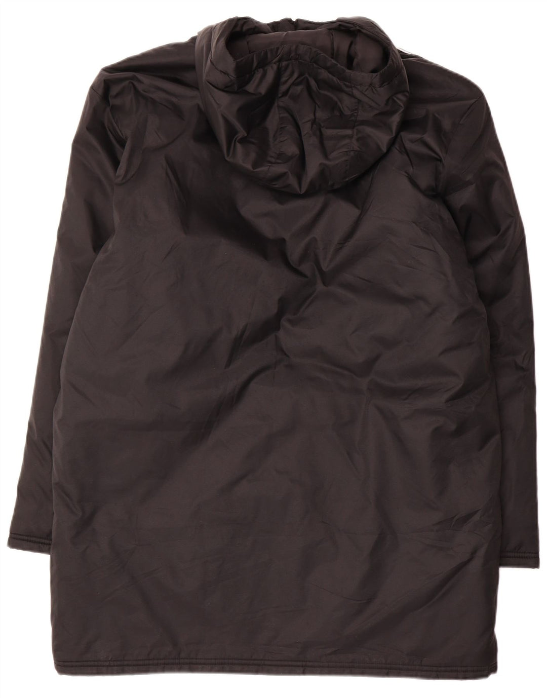 Cappotto imbottito con cappuccio da uomo Adidas UK 38 medio poliestere nero
