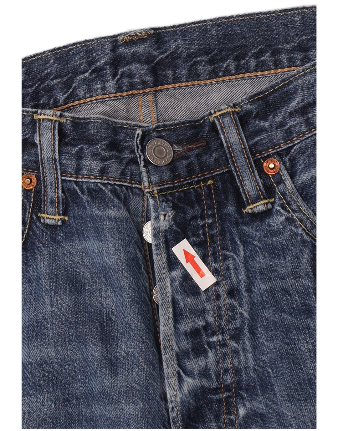 Levi's Mens 501 Straight Jeans W31 L34 Blue