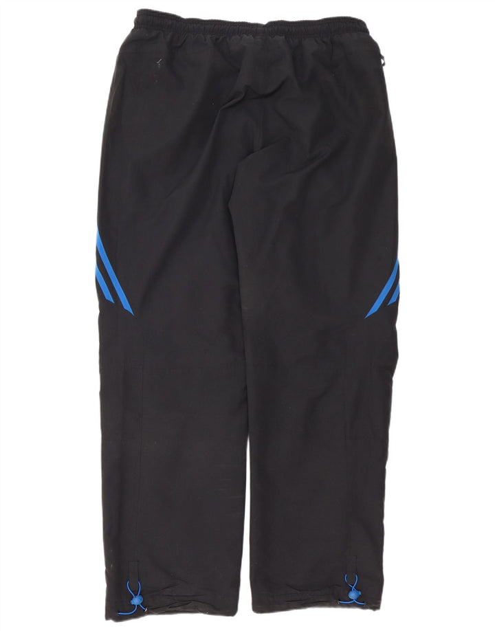 ADIDAS Mens Tracksuit Trousers Large  Black Polyester