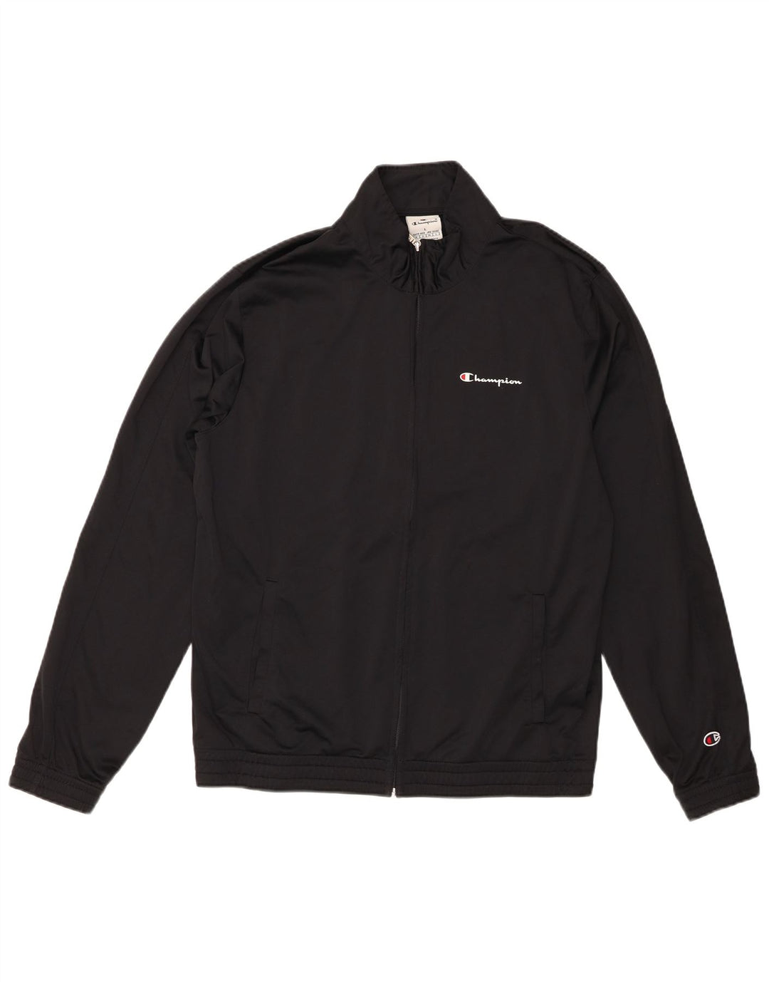 CHAMPION Træningsdragt til mænd Topjakke Stor sort polyester
