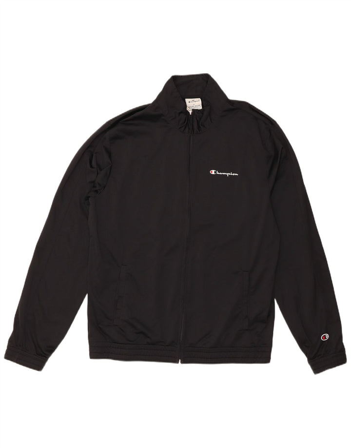 CHAMPION Træningsdragt til mænd Topjakke Stor sort polyester
