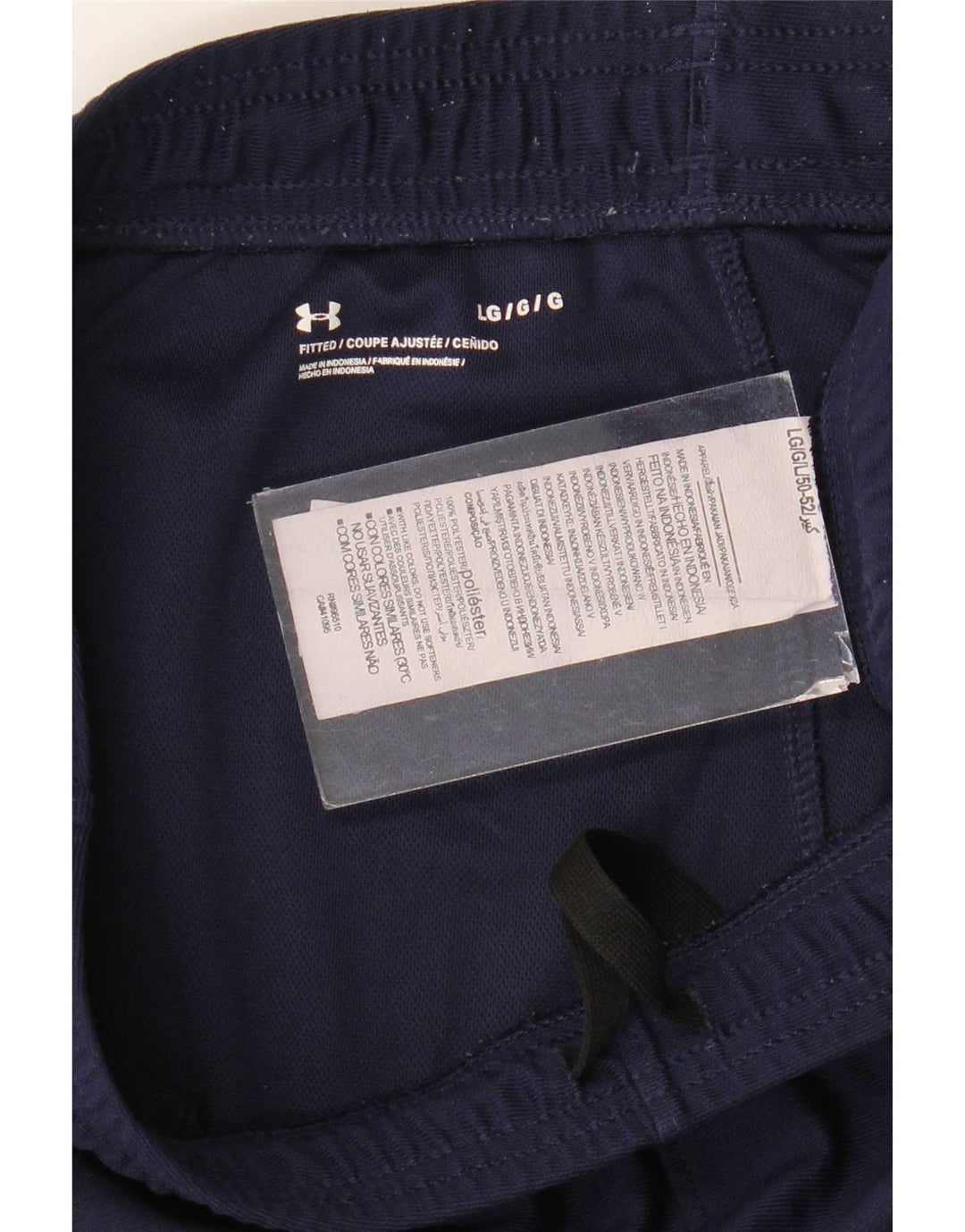 Under Armour Herre træningsdragt Bukser Large Navy Blue Polyester