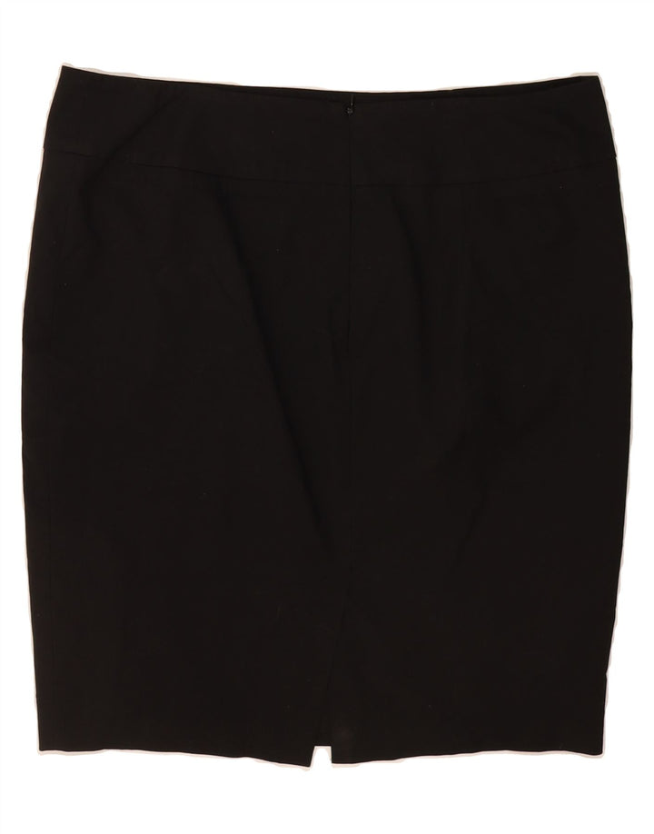 MOSSIMO Womens Pencil Skirt US 18 2XL W40  Black Polyester Vintage Mossimo and Second-Hand Mossimo from Messina Hembry 