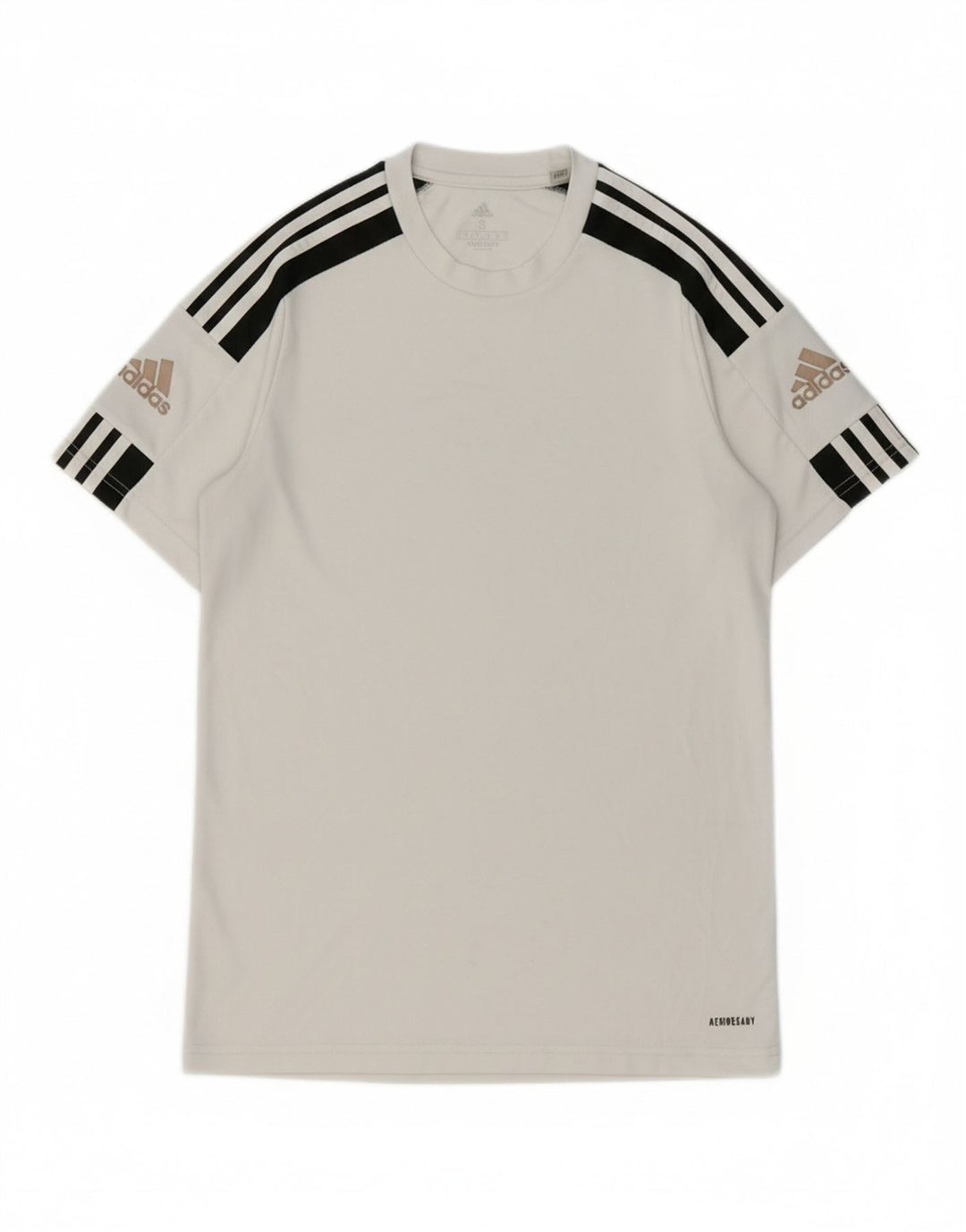 ADIDAS Mens Aeroready T-Shirt Top Small White Polyester Vintage Adidas and Second-Hand Adidas from Messina Hembry 