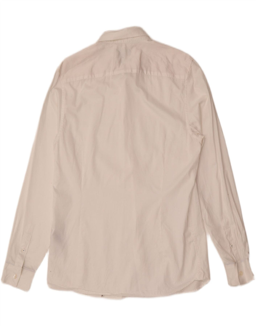 Ted Baker Herre Slim Fit skjorte str. 4 Stor hvid bomuld