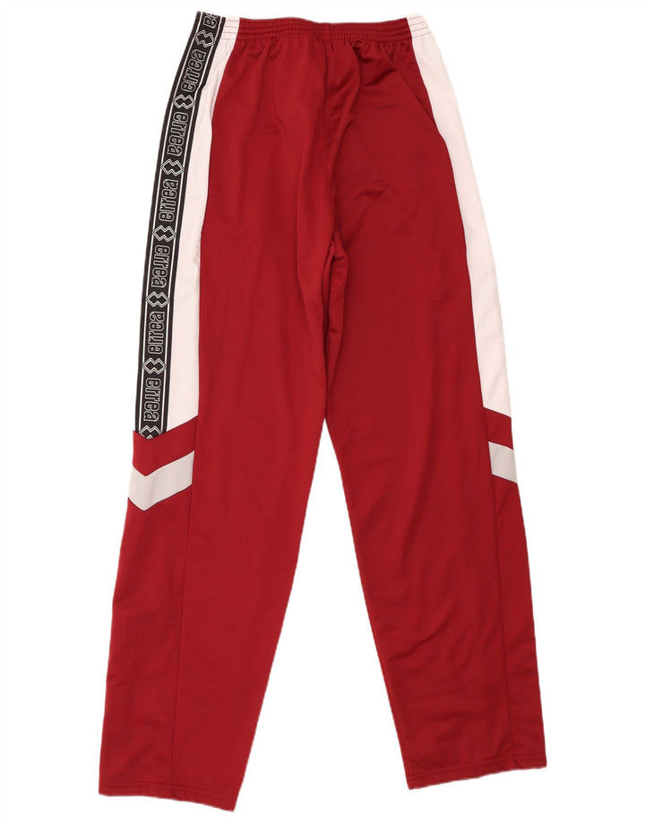 Errea Mens Graphic Tracksuit Trousers Large Burgundy Colourblock Polyester