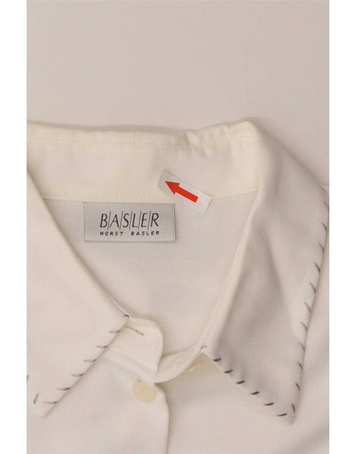Camicetta da donna Basler EU 44 XL Viscosa bianca