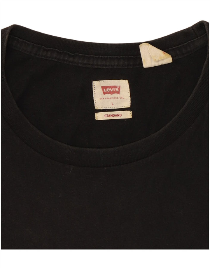 Levi's Tee-Shirt Standard Homme Noir Large