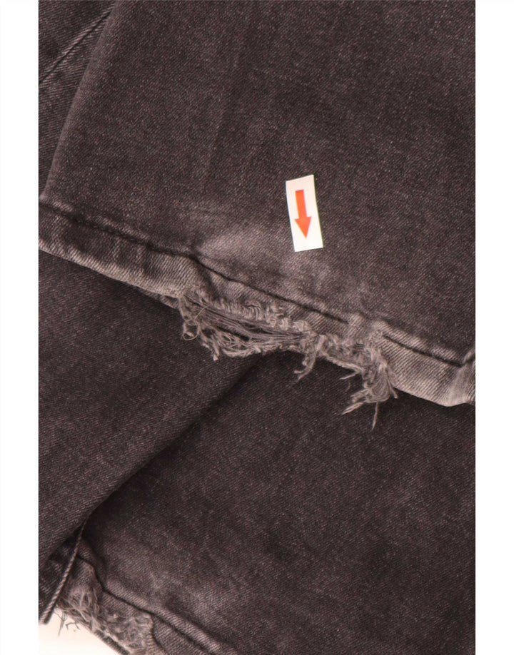 Zara Womens Flared Jeans EU 38 Small W28 L32 Grey