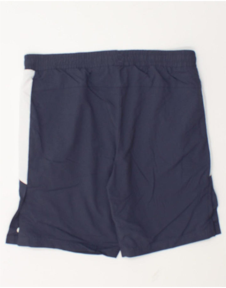 Reebok Mens Sport Shorts Medium  Navy Blue Colourblock Nylon