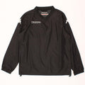 KAPPA Boys Pullover Tracksuit Top 13-14 Years Black Polyester Vintage Kappa and Second-Hand Kappa from Messina Hembry 
