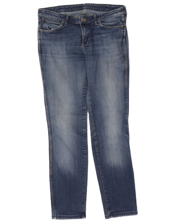 Wrangler Womens Megan Slim Jeans W32 L34 Blue Cotton