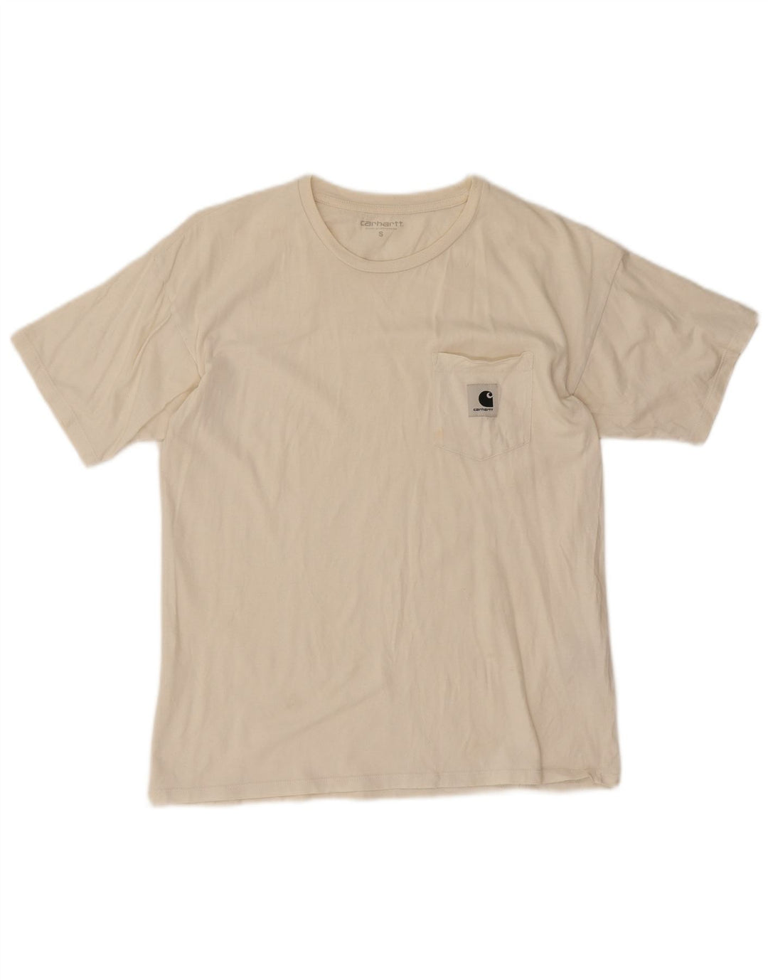 T-shirt da uomo Carhartt Top piccola in cotone bianco