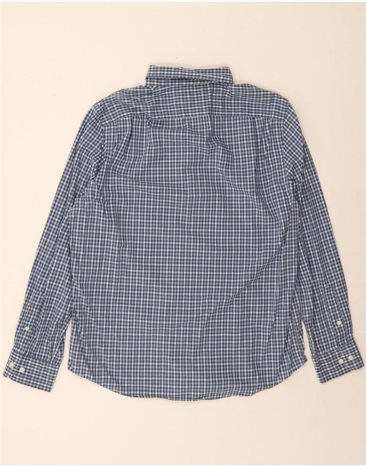 NAUTICA Mens Shirt XL Blue Check Tencel Vintage Nautica and Second-Hand Nautica from Messina Hembry 