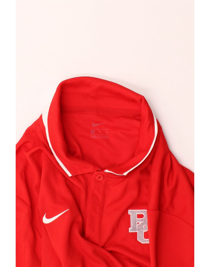 NIKE Mens Polo Shirt XL Red Vintage Nike and Second-Hand Nike from Messina Hembry 