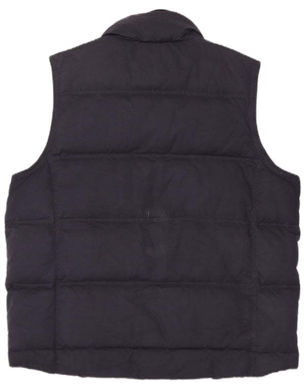 Crew Clothing Mens Padded Gilet UK 46 3XL Navy Blue Polyester