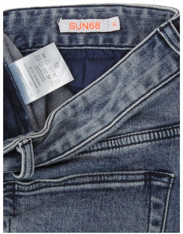 Sun68 Jean Slim Homme W31 L30 Bleu Coton