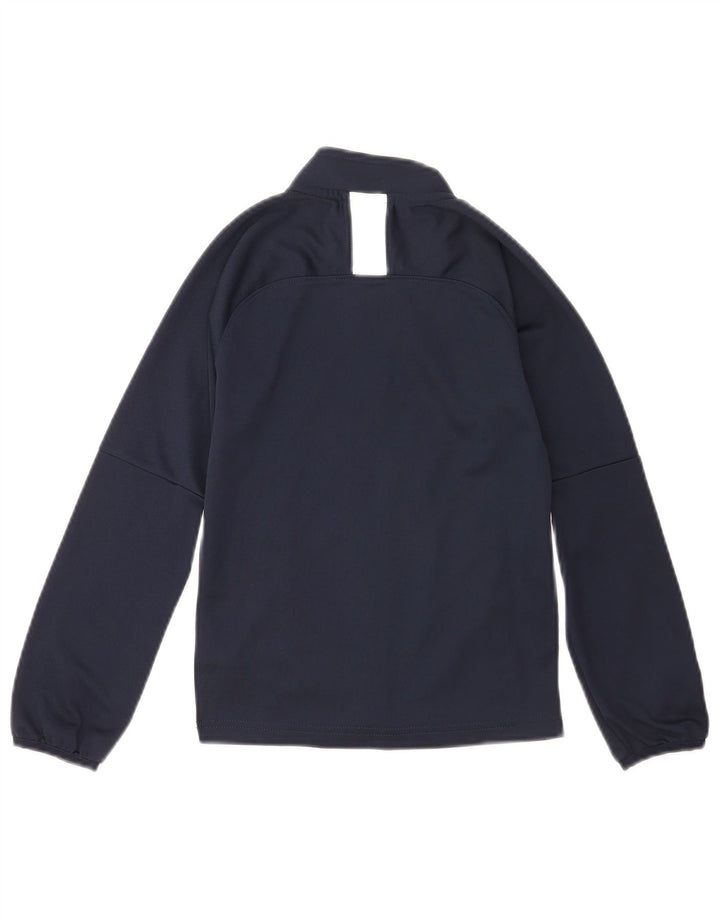 Nike Dri-Fit-Trainingsanzug für Jungen, Jacke, 8–9 Jahre, Größe S, Marineblau, Polyester