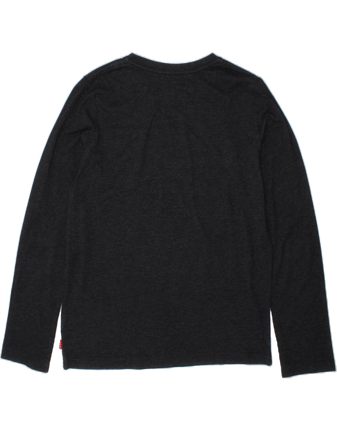 LEVI'S Boys Graphic Top Long Sleeve 13-14 Years Grey Vintage Levi's and Second-Hand Levi's from Messina Hembry 