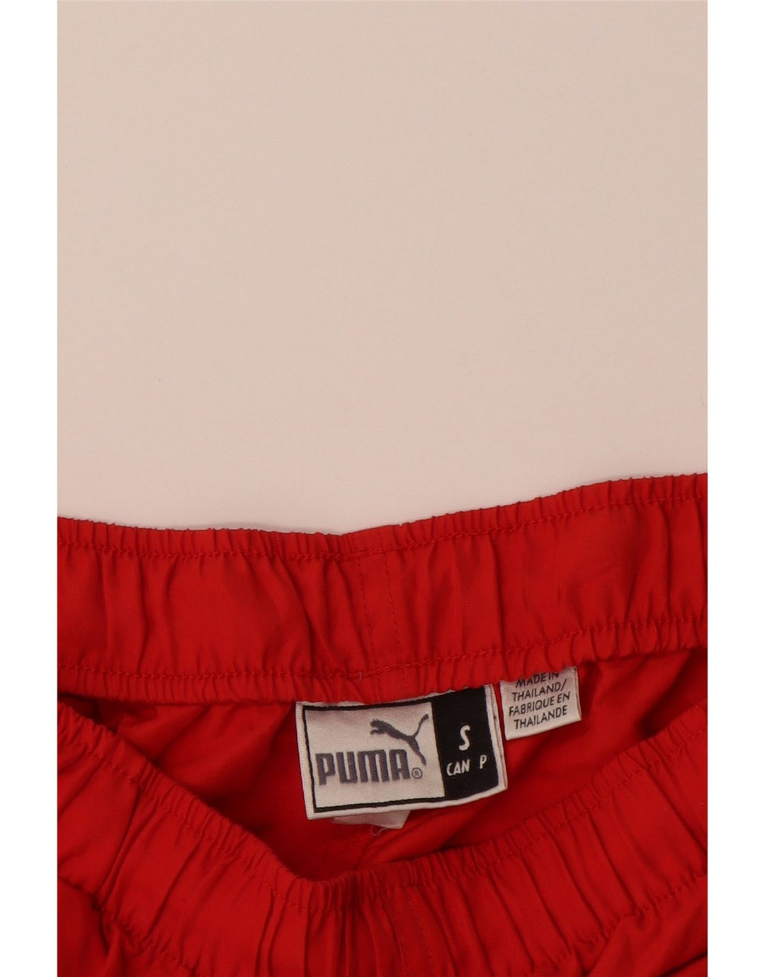 PUMA Mens Bermuda Sport Shorts Small  Red Vintage Puma and Second-Hand Puma from Messina Hembry 