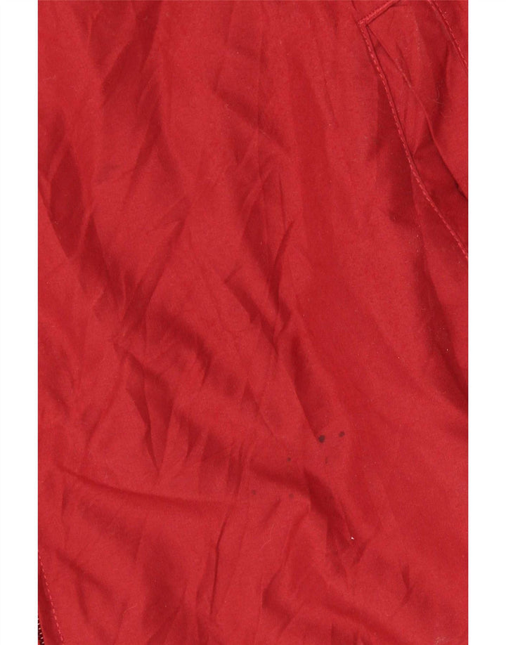 Jaqueta bomber masculina Chaps UK 42 XL poliéster vermelho