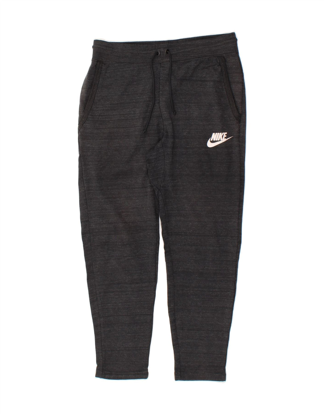 NIKE Mens Tracksuit Trousers Small Grey Cotton Vintage Nike and Second-Hand Nike from Messina Hembry 