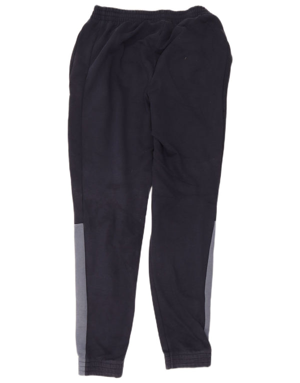 Adidas Pantalon de survêtement pour homme en coton color block bleu marine moyen