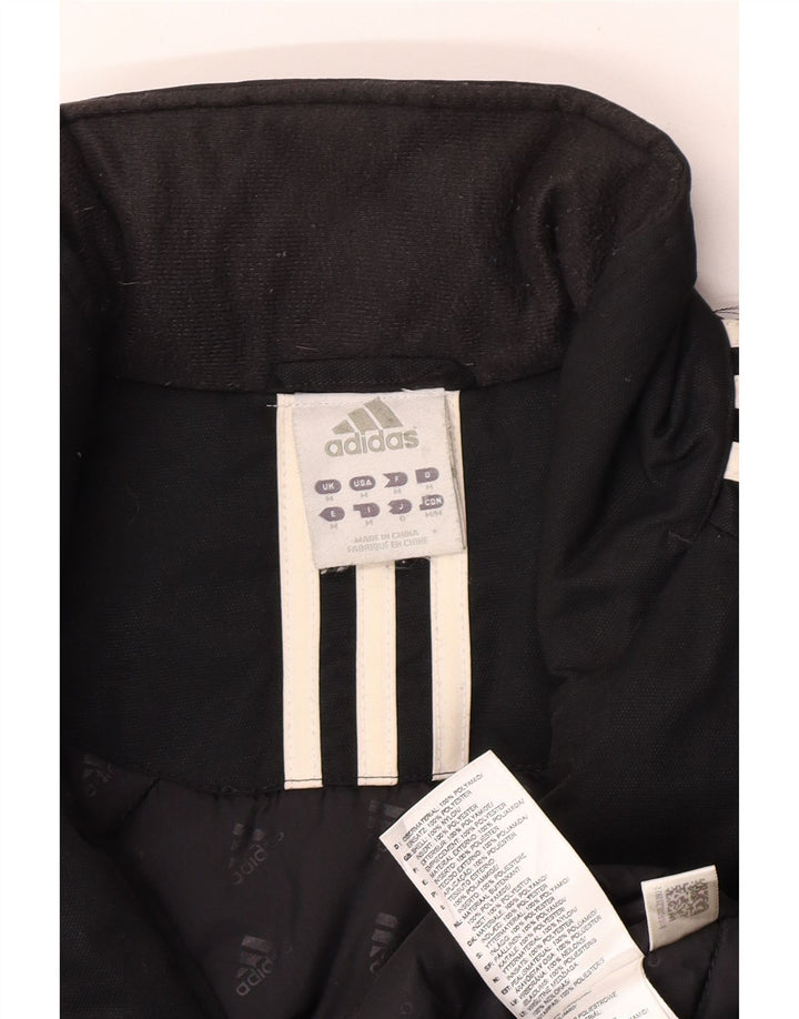 Adidas Herre Windbreaker Jacket UK 38 Medium Sort Polyamid