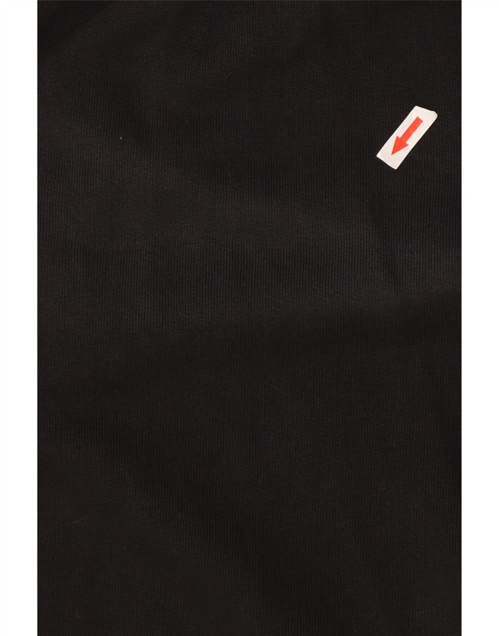 Zara Mens Hoodie Jumper Small Black
