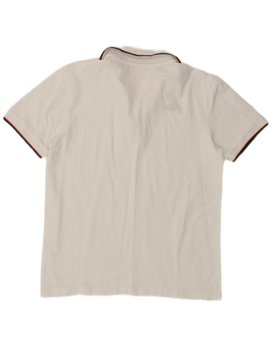 KAPPA Mens Polo Shirt Medium White