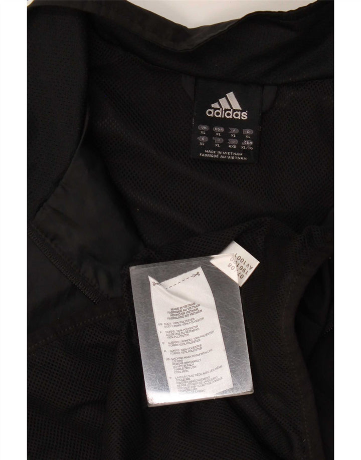 Adidas Męska bluza dresowa XL Czarny poliester