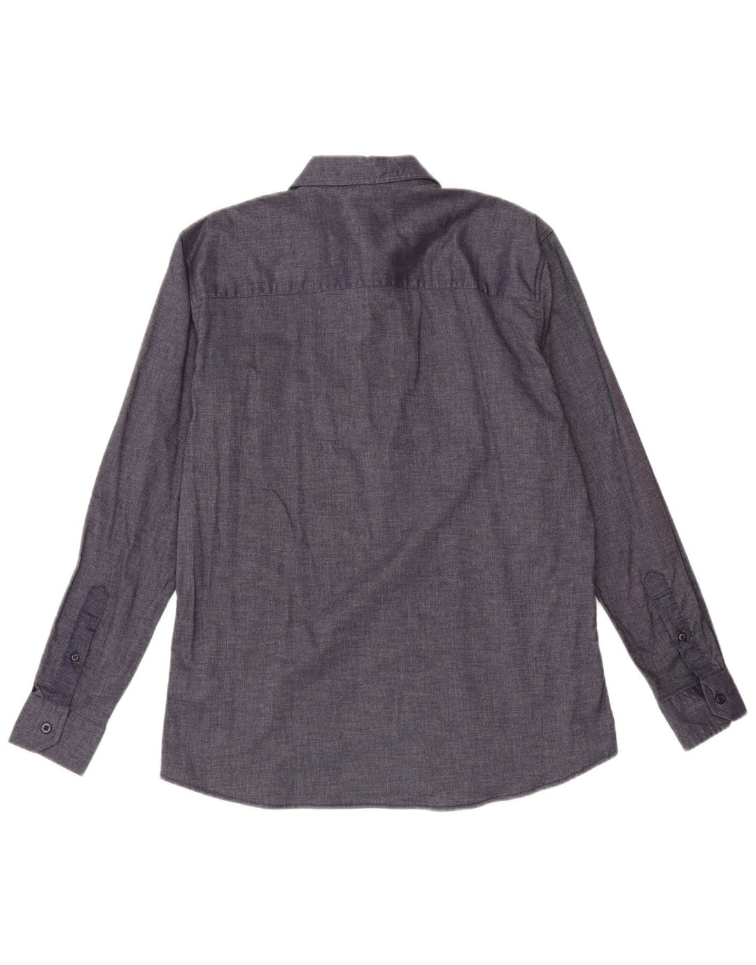 AVIREX Mens Shirt Medium Blue Cotton