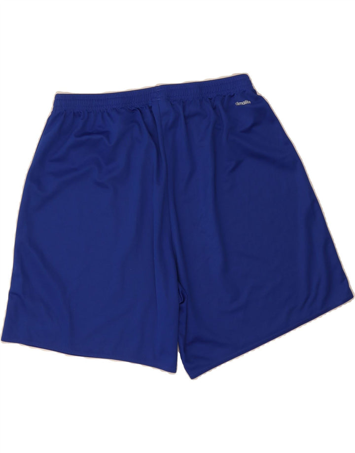 ADIDAS Mens Climalite Sport Shorts XL Blue Polyester Vintage Adidas and Second-Hand Adidas from Messina Hembry 