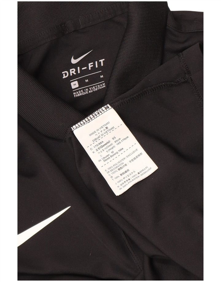 Nike Polo graphique homme noir moyen polyester