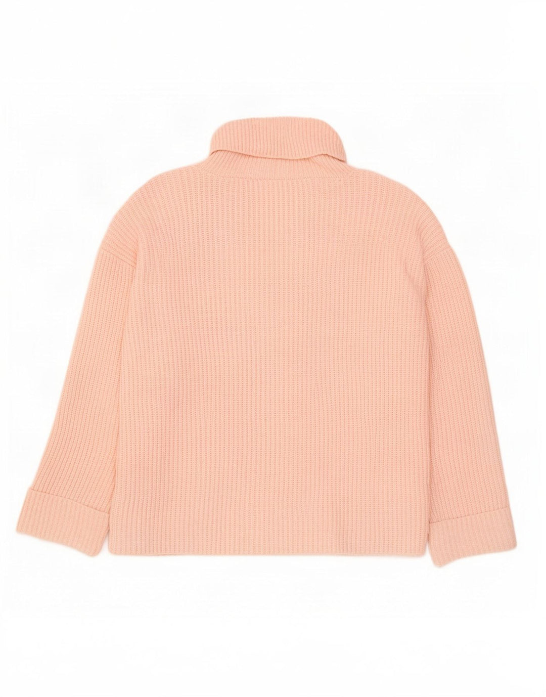 Marks & Spencer Dame Oversized Roll Neck sweater UK 16 Large Pink