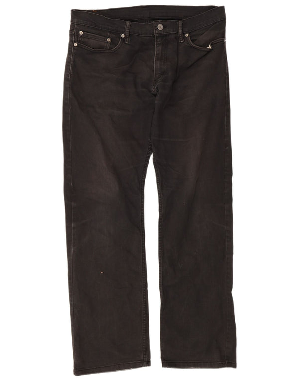 Мужские прямые джинсы Levi's 514 W34 L32 черные