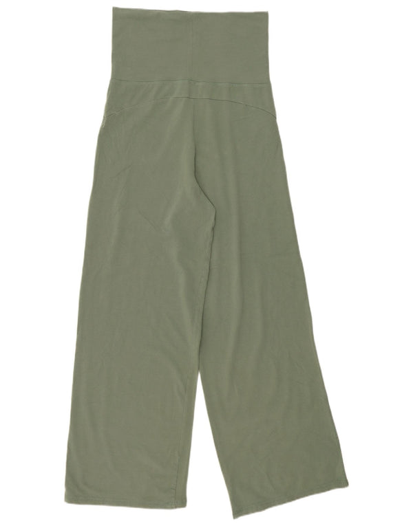 Puma Leggings premaman a vita alta a gamba larga da donna UK 14 Large Verde