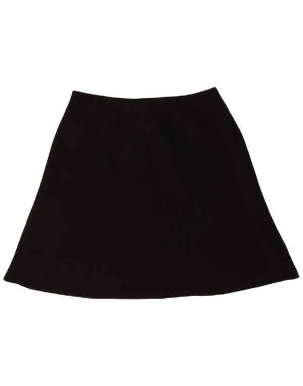 Marks & Spencer Womens A-Line Skirt UK 18 XL W38 Black Polyester